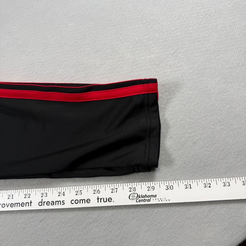 Adidas Kids L 14/16 Track Pants Black Red Stripe AG10611 Sporty Activewear NEW - Picture 8 of 10